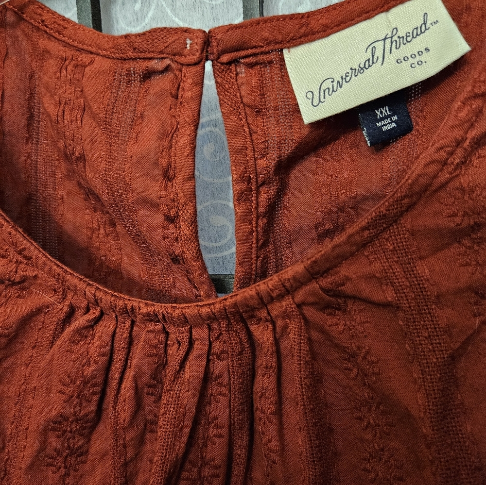 Universal  thread  ruffle blouse XXL - Picture 2 of 7